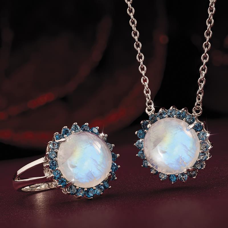 Blue Moon Collection Ring & Necklace